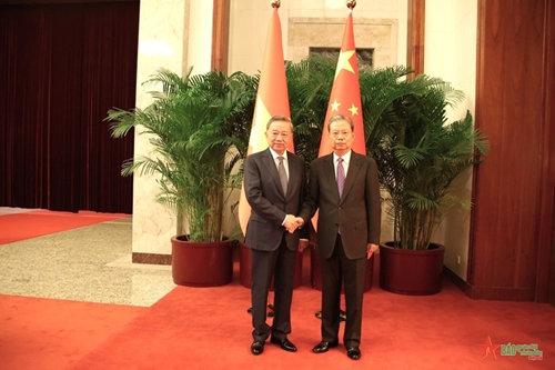 View - 	ថ្នាក់ដឹកនាំចិនជួបពិភាក្សាការងារជាមួយលោក To Lam អគ្គលេខាបក្ស ប្រធានរដ្ឋវៀតណាម