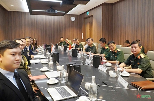 Gallery - កិច្ចសន្ទនាគោលនយោបាយការពារជាតិវៀតណាម-សិង្ហបុរី លើកទី១៥