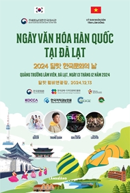ទិវាវប្បធម៌កូរ៉េខាត្បូងនៅទីក្រុង Da Lat ឆ្នាំ២០២៤
