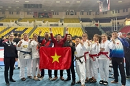 ក្រុមជម្រើសជាតិ Jujitsu វៀតណាមដណ្តើមបានមេដាយមាសអាស៊ីចំនួន ៧ គ្រឿង