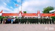 កងពលធំលេខ៥ (យោធភូមិភាគទី៧) បញ្ជូនកម្មាភិបាល និងយុទ្ធជនចំនួន ៥០០ នាក់ទៅបំពេញភារកិច្ចចលនាមហាជននៅខេត្ត Tay Ninh