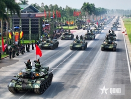 សពា្វវុធទំនើបរបស់កងទ័ពប្រជាជនវៀតណាមនឹងចូលរួមដង្ហែក្បួនព្យុះហយាត្រា