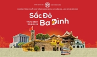 កម្មវិធី "ពណ៌ក្រហម Ba Dinh" ផ្សព្វផ្សាយអំពីវប្បធម៌ និងទេសចរណ៍ហាណូយ