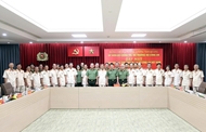 លោក Luong Tam Quang រដ្ឋមន្ត្រី ជួបសំណេះសំណាលជាមួយគណៈទាក់ទងអតីតអ្នកជំនាញក្រសួងនគរបាលវៀតណាមដែលជួយកម្ពុជា