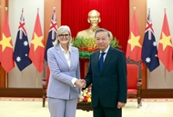 លោកស្រី Sam Mostyn អគ្គទេសាភិបាលអូស្ត្រាលី បញ្ចប់ដំណើរទស្សនកិច្ចផ្លូវរដ្ឋនៅវៀតណាម