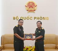 រួមចំណែកជំរុញទំនាក់ទំនងសហប្រតិបត្តិការលើវិស័យការពារជាតិ វៀតណាម-ឡាវ ឱ្យកាន់តែស៊ីជម្រៅថែមទៀត