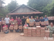 ប្រជាជននៅភូមិជាប់ព្រំដែនវៀតណាម-ឡាវ សាមគ្គីជំនះការលំបាក