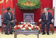 លោក To Lam អគ្គលេខាបក្ស ទទួលជួបប្រធានសាជីវកម្ម Marvell សកល