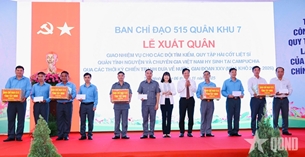 យោធភូមិភាគទី ៧ ចេញដំណើរទៅរុករក និងជីកគាស់អដ្ឋិធាតុយុទ្ធជនពលីនៅកម្ពុជា