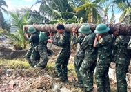 រូបភាពកងទ័ពលោក អ៊ំ ហូ ក្នុងគ្រាលំបាក