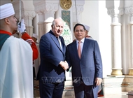 លោក Pham Minh Chinh នាយករដ្ឋមន្ត្រីវៀតណាម​ ជួបសវនាការជាមួយថ្នាក់ដឹកនាំអាល់ហ្សេរី