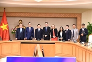 លោក Ho Duc Phoc ឧបនាយករដ្ឋមន្ត្រីវៀតណាម ទទួលជួបលោកអនុប្រធានធនាគារពិភពលោក (WB)