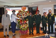 ពិធីលៀងសាយភោជន៍អបអរសាទរខួបលើកទី ៧០ នៃការបង្កើតកងទ័ពអាល្លឺម៉ង់