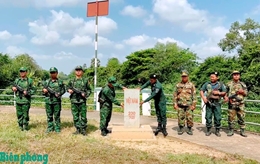 យាមល្បាត ត្រួតពិនិត្យ និងអនុវត្តច្បាប់តាមបណ្តោយព្រំដែន