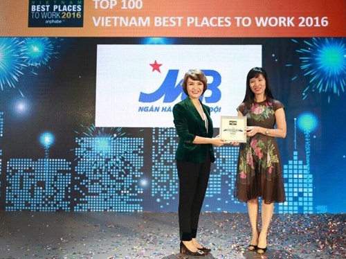 MB listed among best places to work in Vietnam