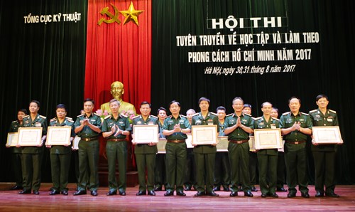 Contest on studying and following President Ho Chi Minh’s example concluded