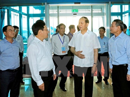 President inspects preparations for APEC Economic Leaders’ Meeting