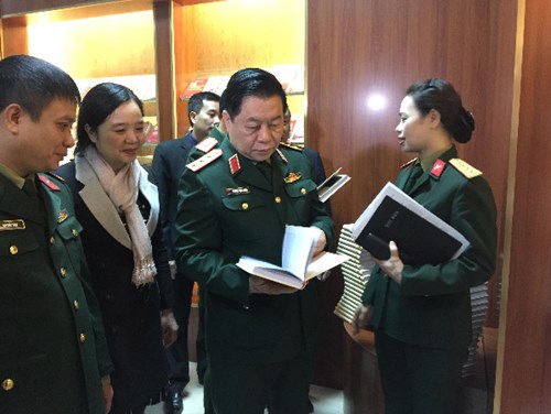 Military Library opens book exhibition