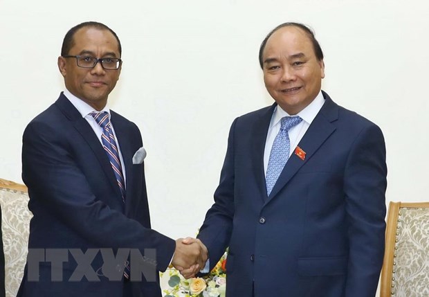 Prime Minister receives visiting Timor-Leste minister