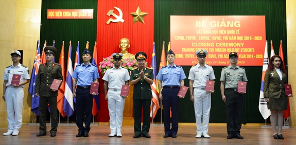 MSA holds graduation ceremony for foreign military students