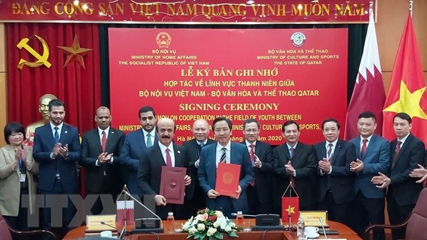 Vietnam, Qatar boost cooperation in building youthrelated policies