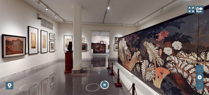 Vietnam National Fine Arts Museum offers 3D tours