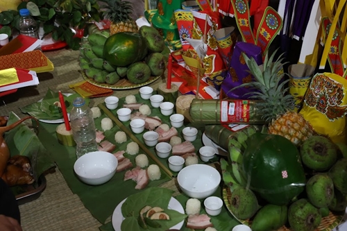 Traditional worship ritual of Tay ethnic people