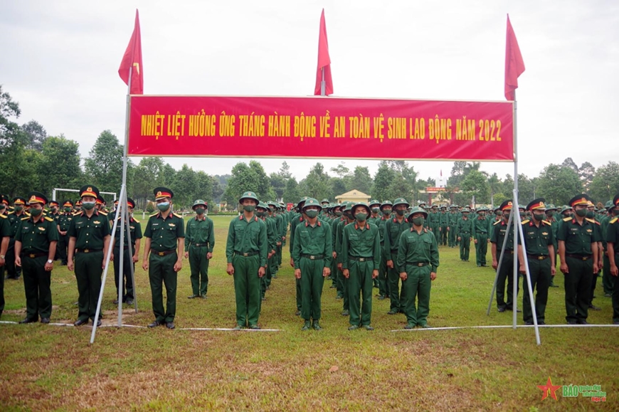 Military units join Labor Safety and Hygiene Action Month