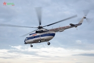 Mi-8 helicopter flight training held in Central Region
