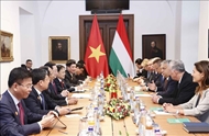 Vietnam, Hungary to further promote trade, politics, people-to-people exchanges: Leaders