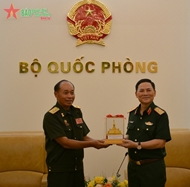 General Staff’s Deputy Chief receives Lao guests