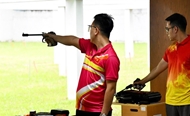 Military team bags two golds in shooting event within National Sports Festival