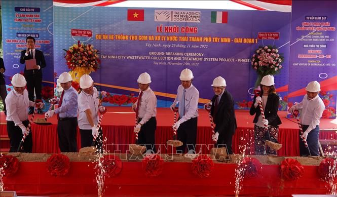 Work starts on wastewater treatment plant in Tay Ninh