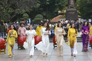 Hanoi Tourism Ao Dai Festival 2022 attracts over 30,000 visitors