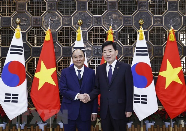 Vietnamese President meets with RoK National Assembly Speaker