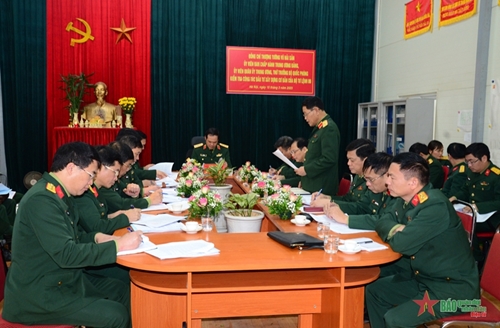 Construction of Command 86’s barracks inspected