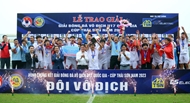 U-17 Viettel won the National U-17 Championship 2023