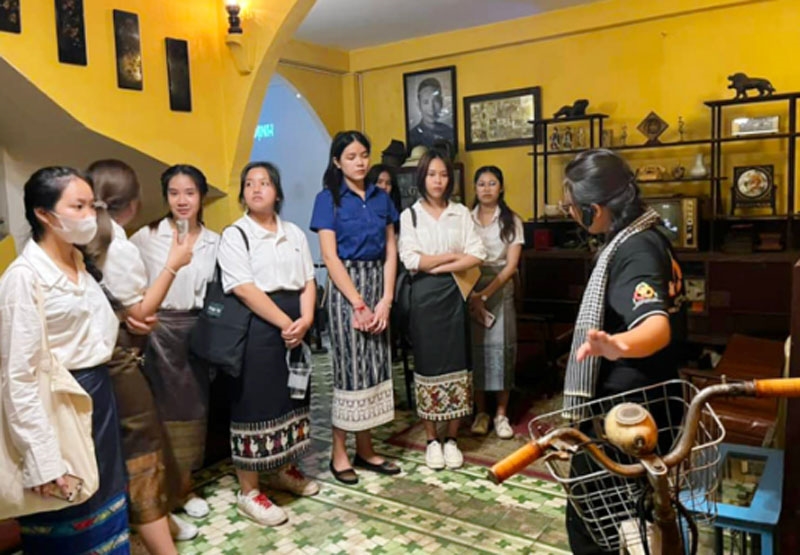 Lao, Cambodian students learn about the history of “Saigon Special Task Force”