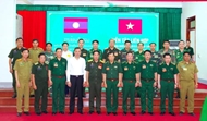 Vietnamese and Lao units hold joint exercise on illegal entry and exit prevention