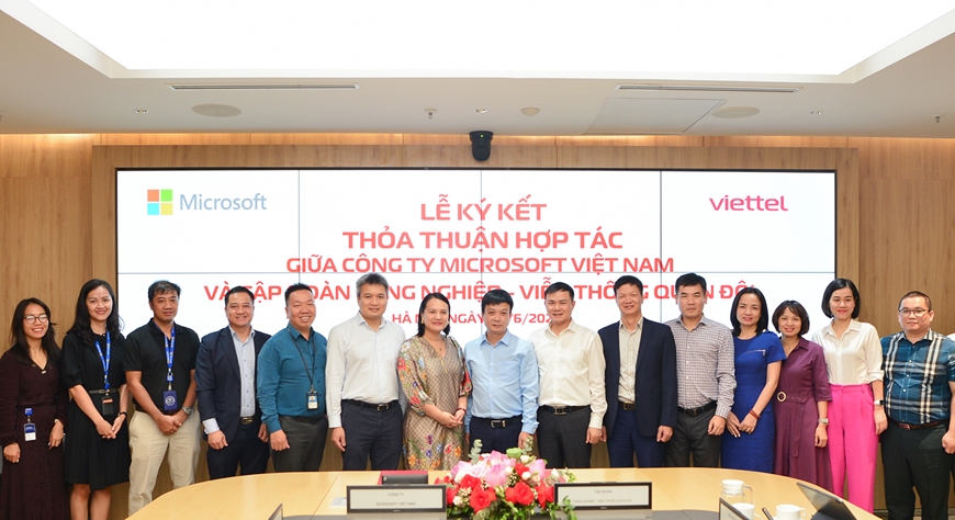 Viettel, Microsoft cooperate to promote application of Industry 4.0 solutions - Vimarsana News