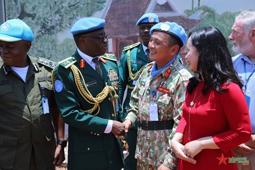 Vietnam's servicewomen play active role in UN peacekeeping