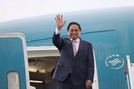 PM leaves Hanoi for General Debate of U.N. General Assembly’s 78th session