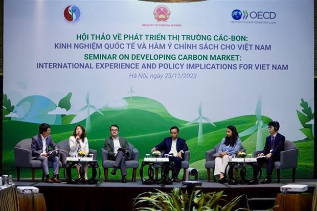 Experts share international experience in promoting carbon market in ...