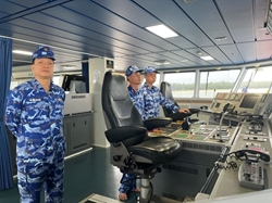 Vietnamese Coast Guard Ship Departs for Visit to China