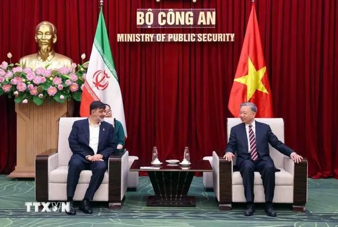 Vietnam, Iran boost cooperation in law enforcement