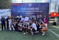 Summer football tournament cheers Vietnamese expats across U.K.