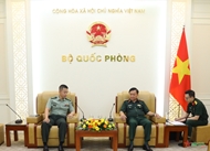 Deputy Defense Minister receives new Chinese defense attaché