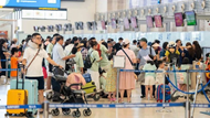 Airports busy on National Day holiday