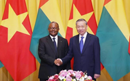 Vietnamese, Guinea-Bissau leaders hold talks