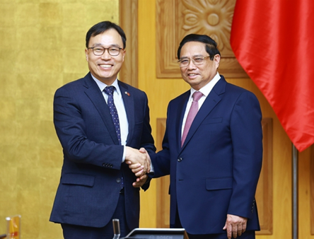 PM holds working session with RoK Ambassador to Vietnam